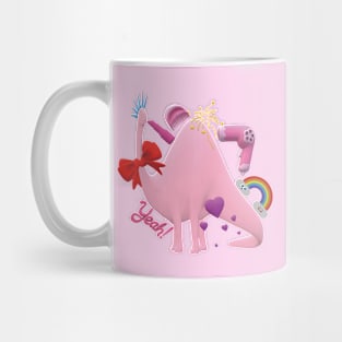 Valentines Dinosaur - Please accept my love Mug